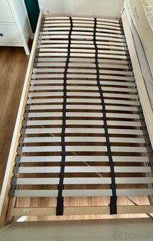 Posteľ IKEA HEMNES 180x200 + 2x rošt LÖNSET - 5