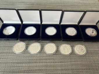 Strieborné pamätáme mince ČNB 2023 BK + PROOF - 5