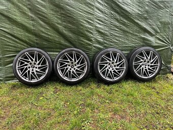 Elektróny sada Vw 5x112 R18 aj nové pneu Barum 225/40 R18 XL - 5