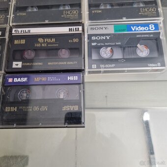 TDK,MAXELL, FUJI, SONY, BASF...8mm videocassette... - 5