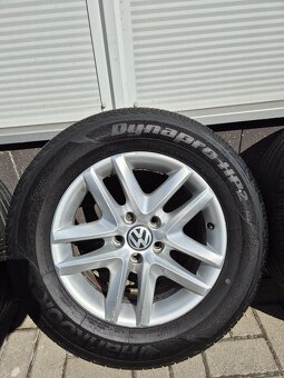 VW Tiguan sada al diskov s letnými pneu - 5
