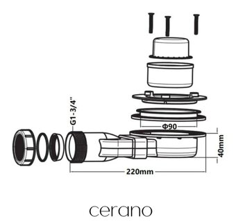 Sprchová vanička 80x80 cm NOVÁ - 5