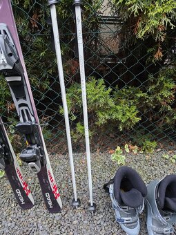 Predám lyžiarsky set: Lyže HEAD + Lyžiarky NORDICA + Palice - 5