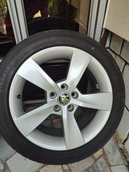 ALU Disky 5x100 R16 ŠKODA RAPID, SCALA, KAMIQ, FAFBIA - 5