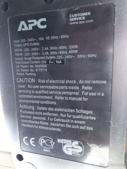 APC Back-UPS ES 400 Back-UPS ES 550 Back-UPS ES 700 - 5