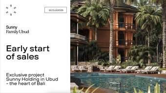 JEDINÝ kids-first rezort v srdci Ubudu, návratnosť 13+% - 5