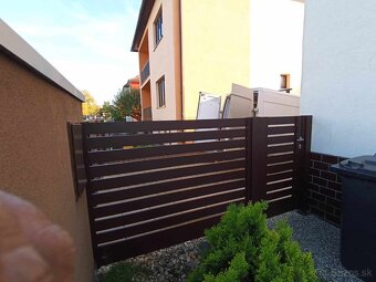 Bezúdržbové AL oplotenie - 5