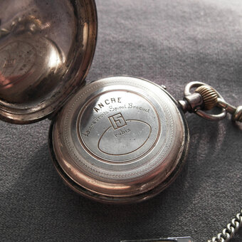 Vreckové hodinky ANCRE trojplášť - 5