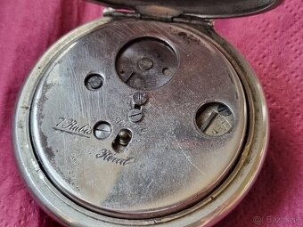 Veľké vreckové hodinky,s budíkom. - 5