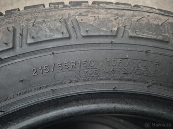 215/65 r16C letné 2 ks MICHELIN - nejazdené - 5