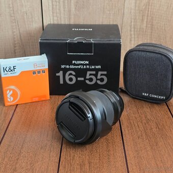 Objektív Fujifilm 16-55 F2.8 + filtre - 5