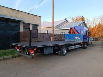 Predám MAN TGL valník s hydraulickou rukou EURO 5 - 5