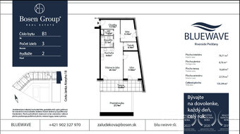 BOSEN | BLUEWAVE _ 2 izbový apartmán s krásnym výhľadom A2_ - 5