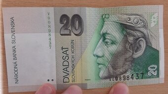 Predám tieto Slovenské bankovky a mince - 5