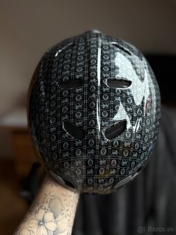 Detská lyžiarska prilba RED SkyCap nastaviteľná - 5