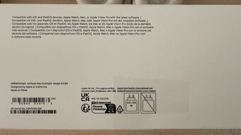 Apple AirPods Max Hviezdne biele USB-C - 5