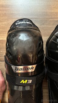 Hokejové chrániče holenné Bauer S23 supreme M3 15” velkosť - 5