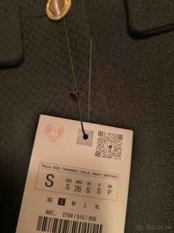 Dámske sako kabátik Zara veľkosť S - 5