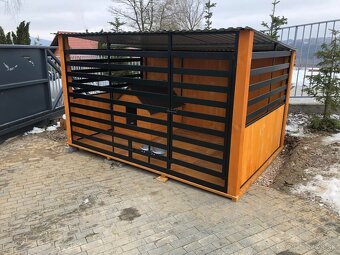 Kvalitné slovenské voliéry, koterce 3x2m WOODLINE - 5