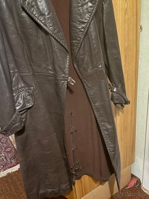 Retro Kozeny dostojnicky dlhy kabat L- 30€ - 5