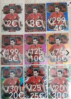 Limitované futbalové karty svetových hviezd - 5