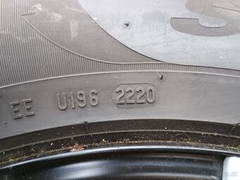 Sada kolies VW Tiguán 2, plechové disky + pneu 215/65 R17 - 5
