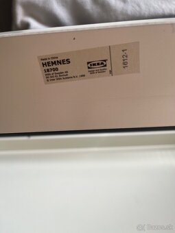 Nastenný vešiak Ikea Hemnes - 5