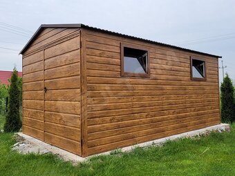 Plechová garáž 3x5m + doprava a montáž zdarma - 5