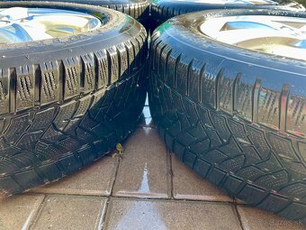 Alu zimná sada 5x112 r15 Dunlop 215/60 R16 - 5