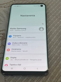 Predám Samsung galaxy S10 128gb Top stav - 5