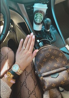 Louis Vuitton mini kožený batoh - 5