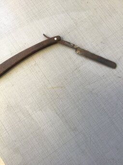 VELMI STARá BRITVA GERMANY - 5