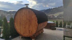 Sudova sauna aj s pecou na drevo - 5
