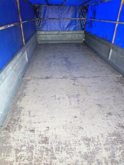 Predám prívesný vozík 3.5m s SPZ a plachtou 750kg - 5