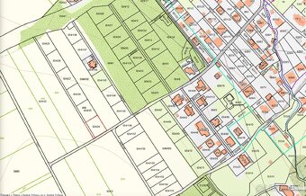 Predám investičný pozemok v obci Dolná Tižina 840m2 - 5
