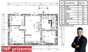 Na predaj 6-izbový domu 170 m2 s dvojgarážou 72 m2 v obci To - 5