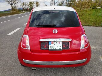 Fiat 500 1,2 benzín r.v.2015 Štart Stop -iba 72000 km - 5