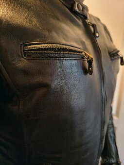 Kožená moto bunda oxford XL - 5