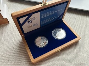 Reprezentačné sady NBS - "Dvojičky" - PROOF mince - 5