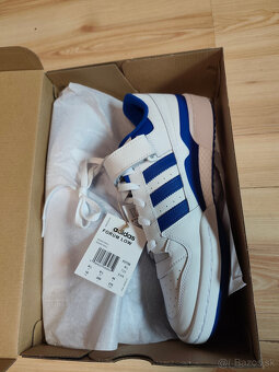 adidas forum low bielomodré - 5
