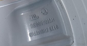 5x112,r16,originál ŠKODA,6,5Jx16,et46 - 5