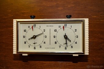 Retro šachové hodiny Jantar (ZSSR) – plne funkčné – 50 € - 5