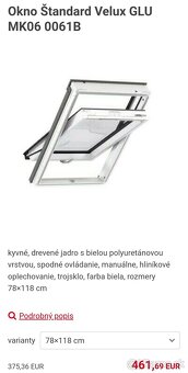Velux strešné okno - 5