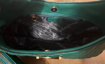 Dámska kabelka YSL zelená - 5