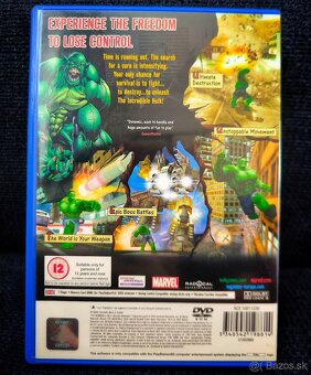 HULK hry PS2 - 5