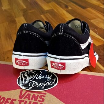 Tenisky Vans Old Skool Black White UNISEX vel. 40 ===NOVÉ=== - 5