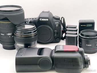 Canon 6D Mark II + Sigma 24-70mm f/2.8 EX DG + príslušenstvo - 5