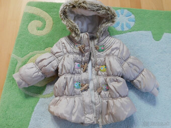 Teplá mačičková bunda Next 12-18 mes - 5