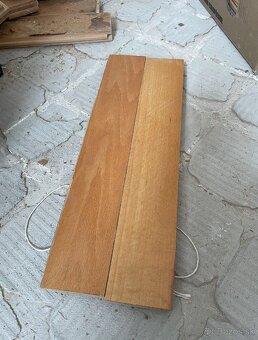 Drevené parkety. Bukové drevo. 10m2 - 5