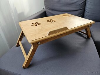 Bambusový stolík pod notebook - 5